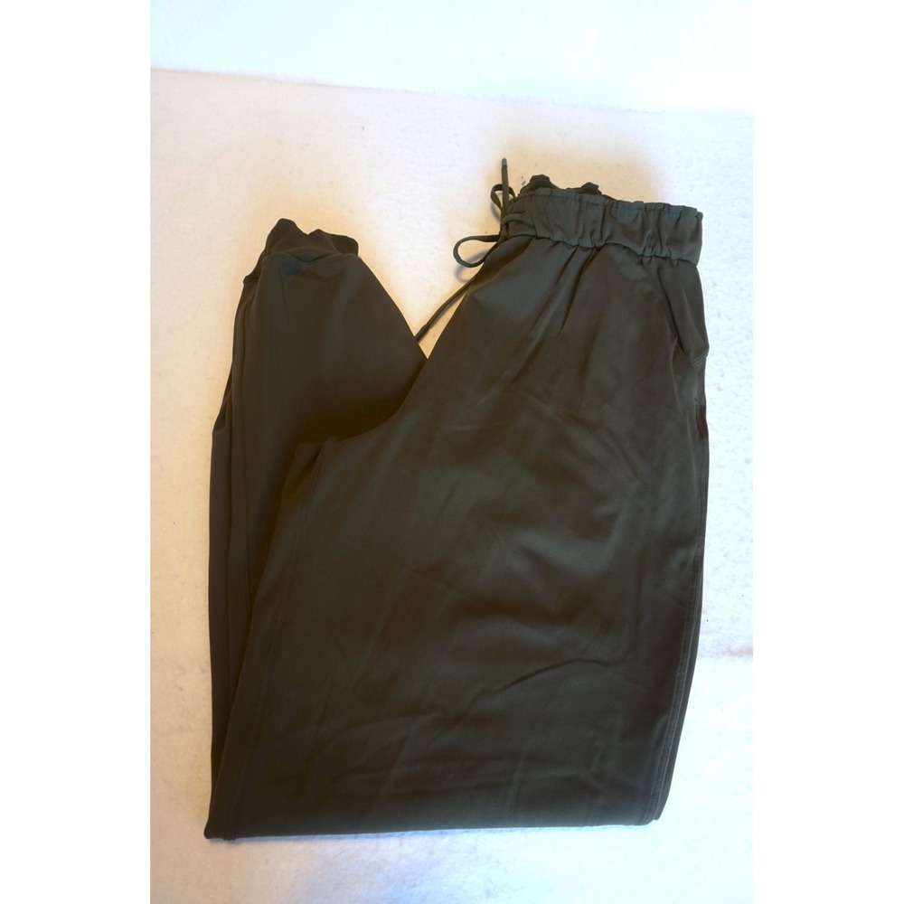Lululemon Stretch‎ High-Rise Jogger 7/8 Dark Olive Green LW5CV4S Size 8